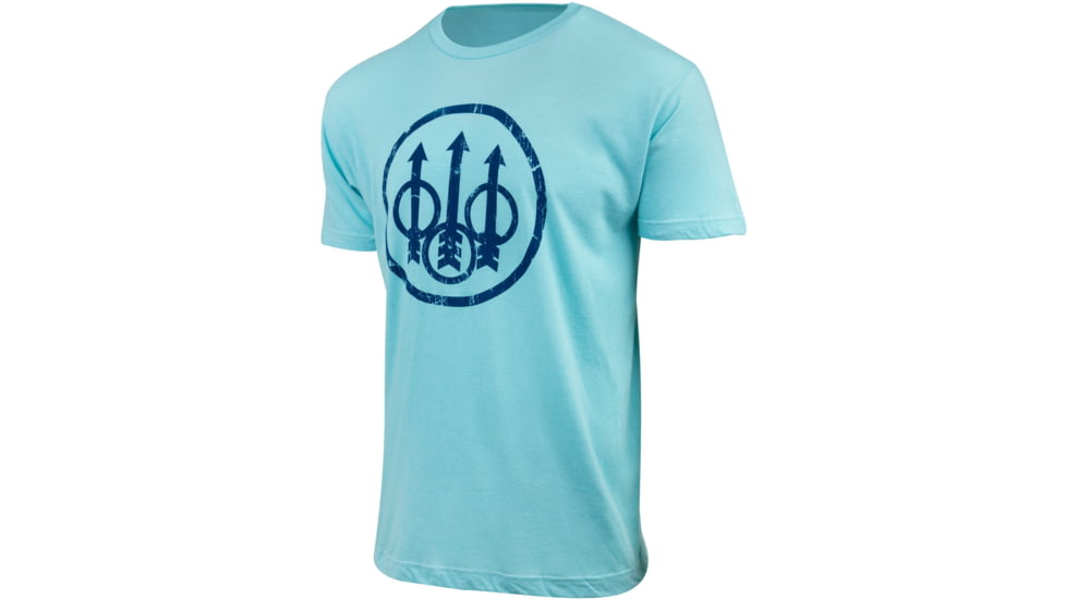 Beretta DISTRESSED TRIDENT T-SHIRT BLUE EXCL MED 83969320
