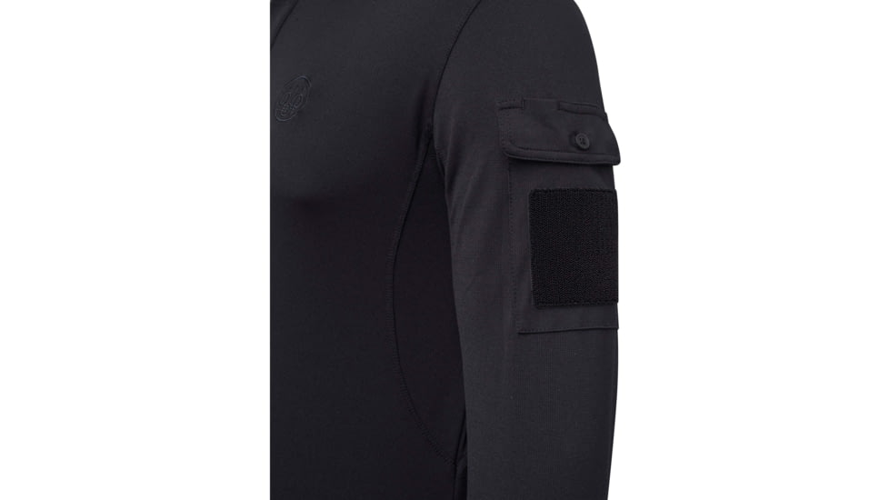 Beretta MILLER POLO LONG SLEEVE BLACK LARGE A1B06161