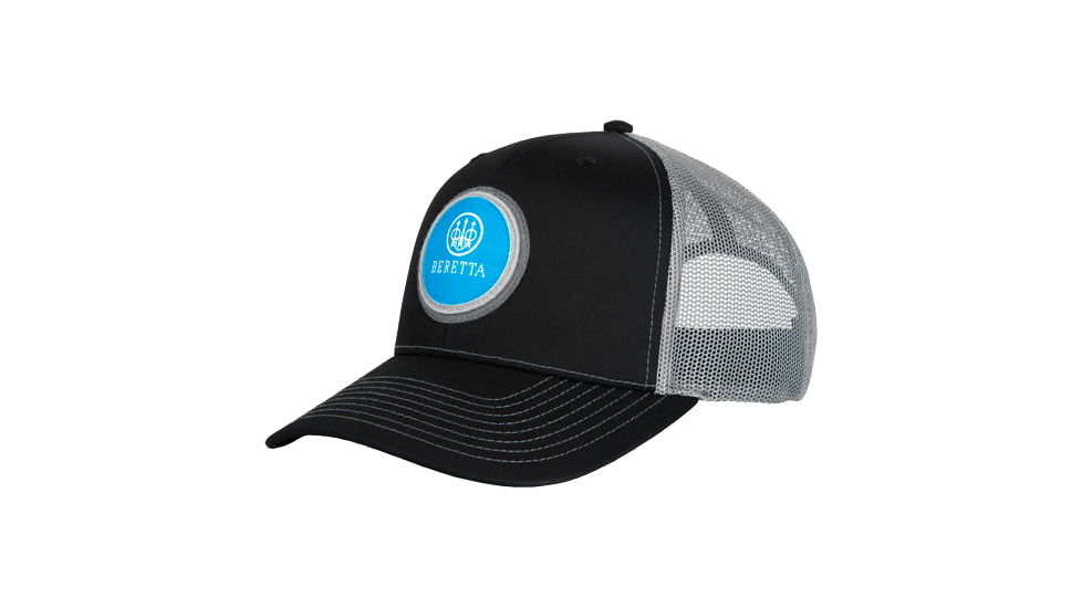 Beretta BXP 112 Trucker Cap - Men's, Black/Blue, BC038T1675092F