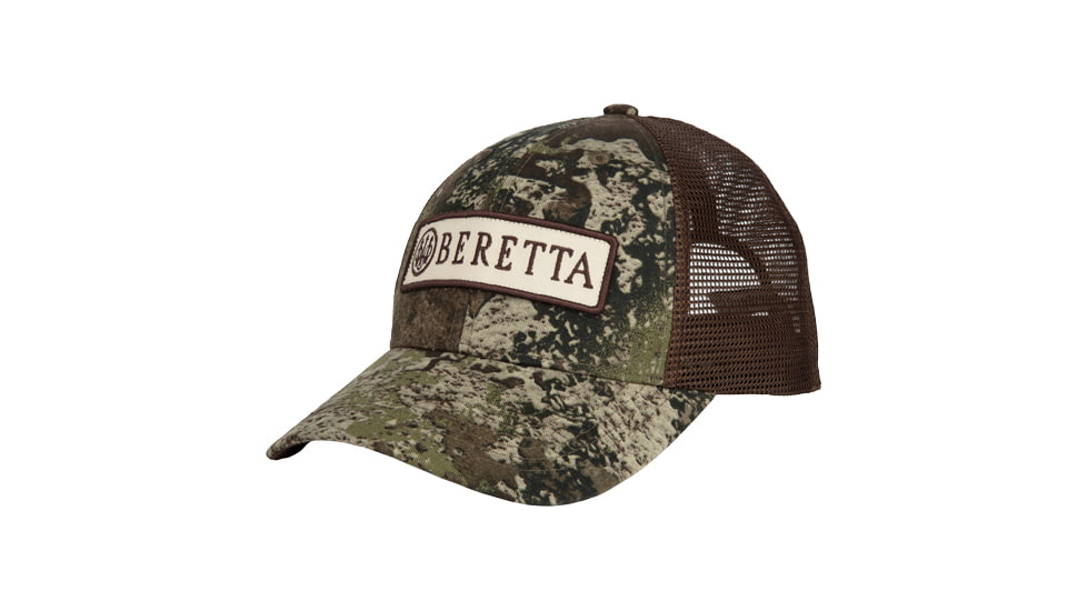 Beretta Patch Trucker Strata Camo Hat - Men's, True Timber Strata, BC140T15150873