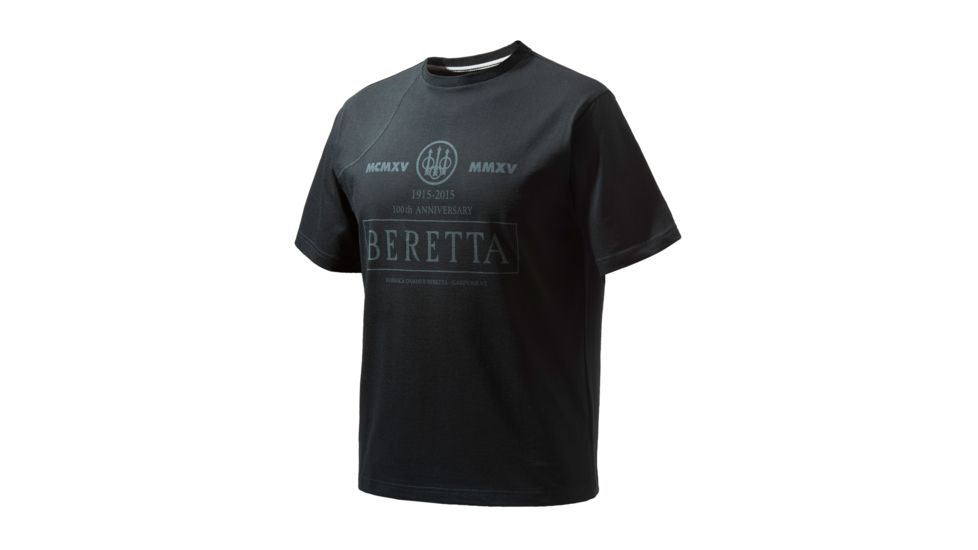 Beretta Centennial T-Shirt,Black,Large TS431T09620999L