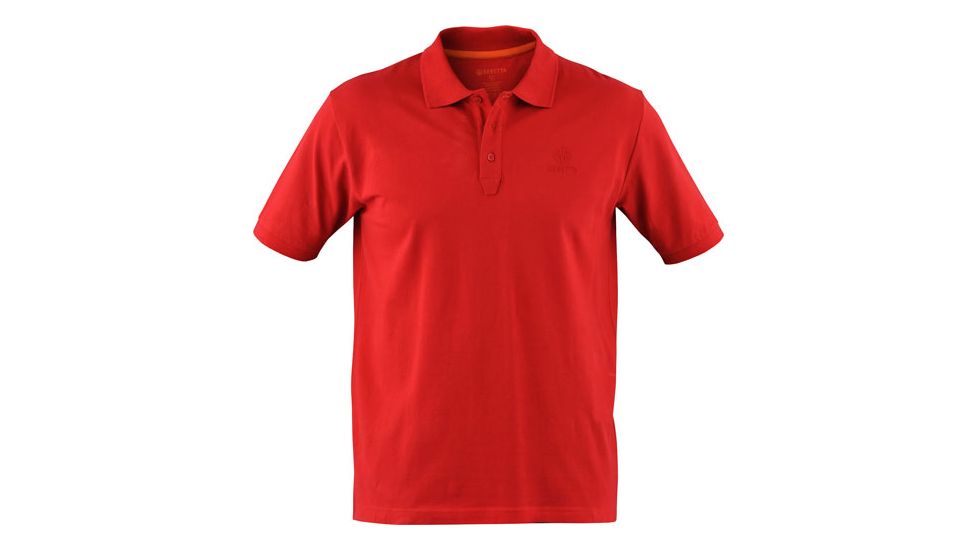 Beretta Corporate Signature Polo Shirt,Tango Red,Medium MP0272070321M