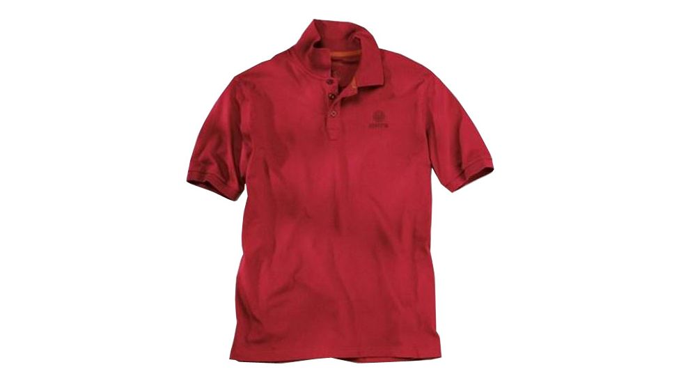 Beretta Corporate Signature Polo Shirt,Tango Red,Small MP0272070321S