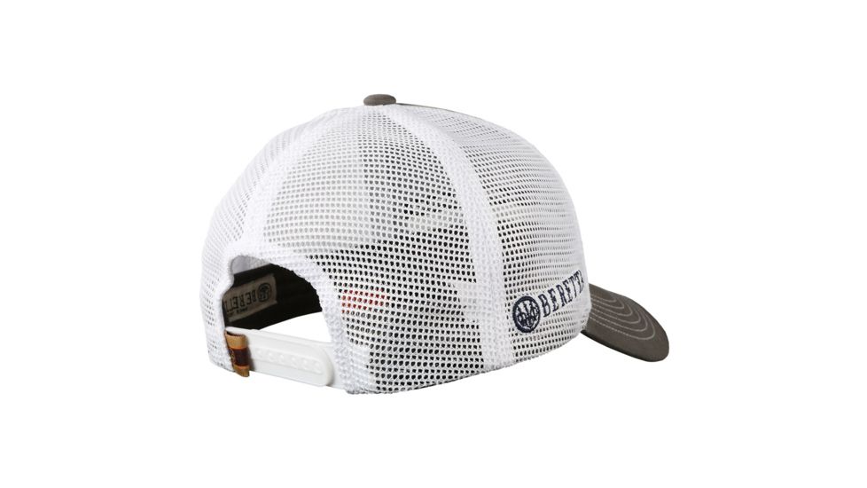 Beretta DT11 Trucker Cap, Charcoal and White, One Size Fits All BC142016600964