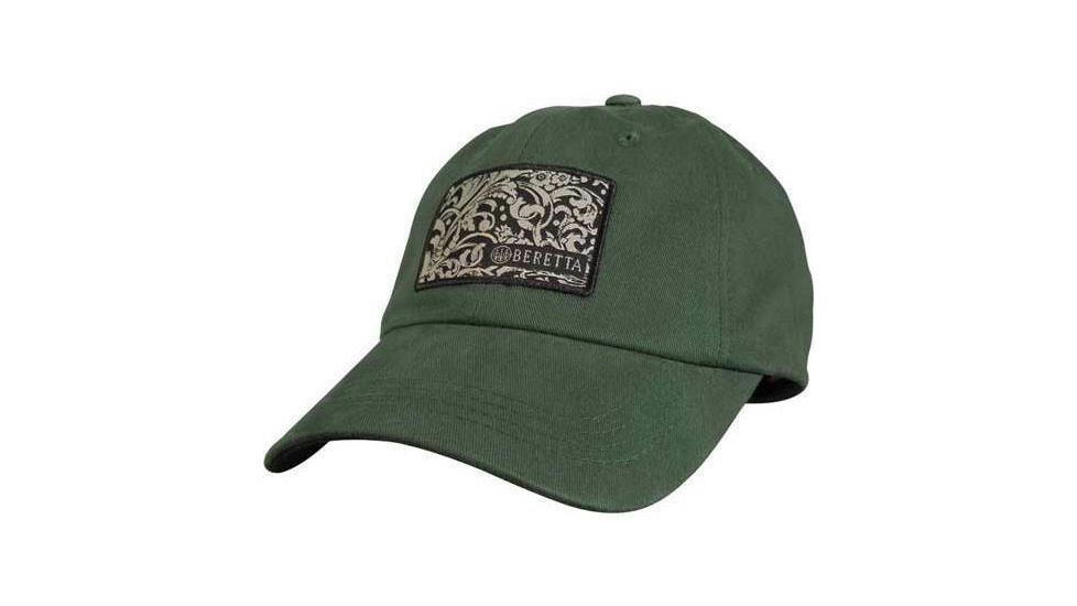 Beretta Engraved Logo Dark Cap, Green, BC631T1562073J