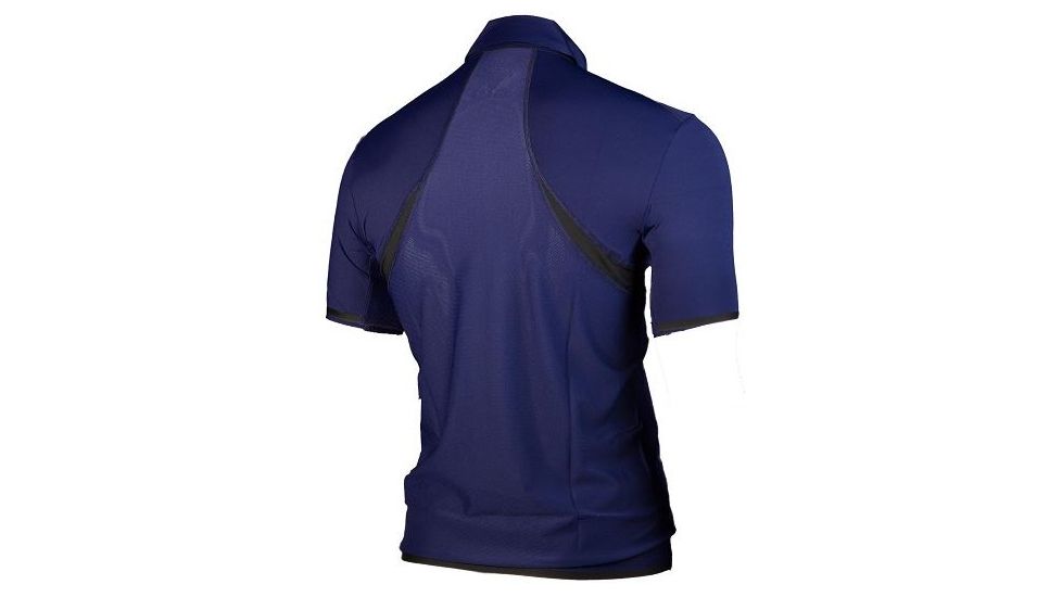 Beretta Hi-Tech Performance Polo Shirt,Blue Navy,Large MT012T10850530L