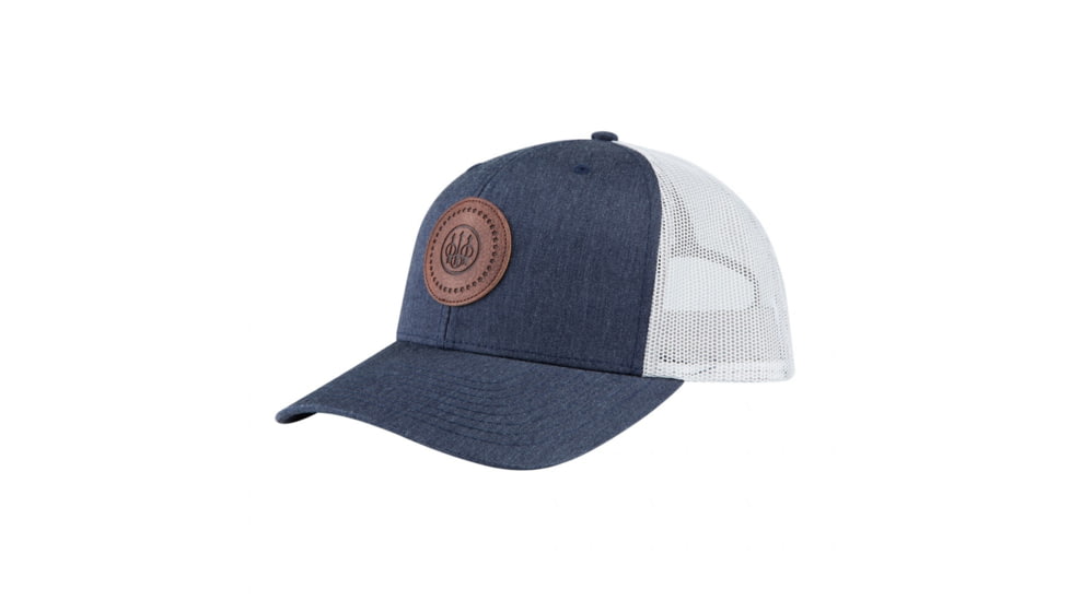 Beretta Honor Trucker Hat - Men's, Grey And Dark Navy, One Size, BC029T1675017F