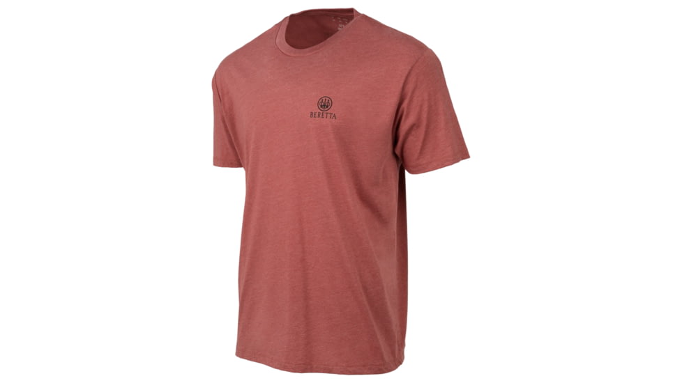 Beretta Legacy T-Shirt - Men's, Short Sleeve, Brick, Medium, TS218T18900315M