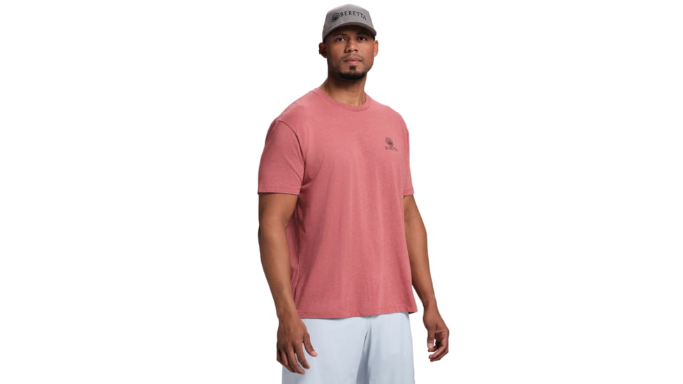 Beretta Legacy T-Shirt - Mens, Short Sleeve, Brick, Medium, TS218T18900315M