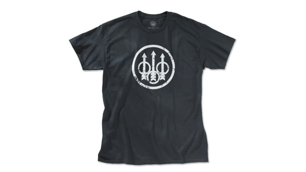 Beretta Logo T-Shirt, Black, Large TSA170850999L