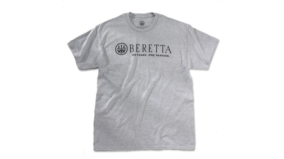 Beretta Logo T-Shirt, Gray, Large TSA170850905L