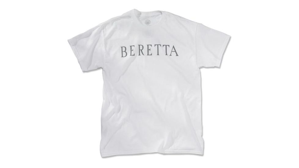 Beretta Logo T-Shirt, White, 2XL TSA170850100XXL