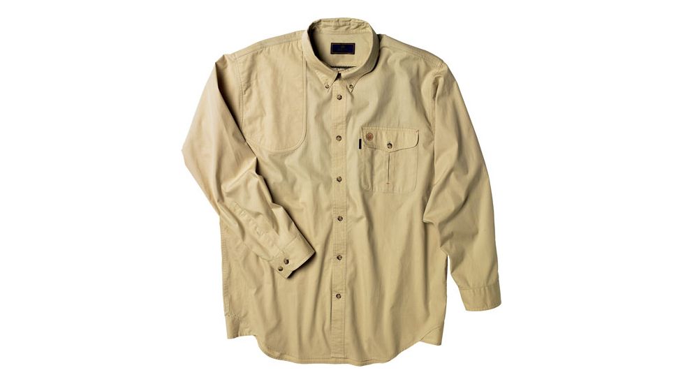 Beretta Men's Serengeti Button Down Yellow 17neck/43long