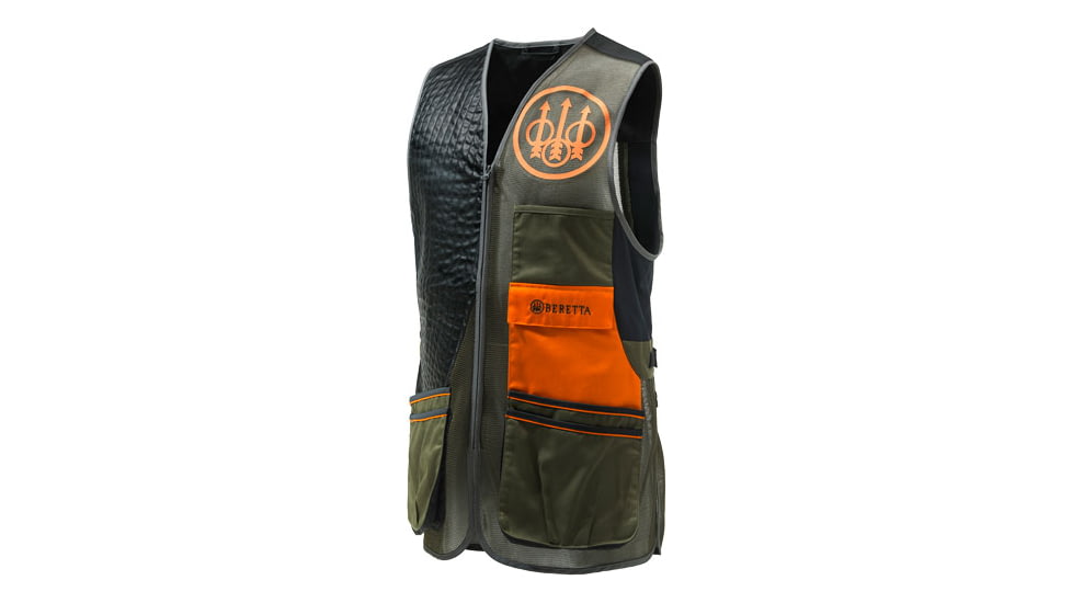 Beretta Two Tone Vest - Men's, Large, Black/Green, GT911T155307MTL