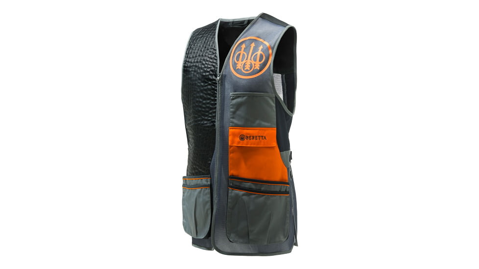 Beretta Two Tone Vest - Men's, 2XL, Black/Orange, GT911T155309OPXXL