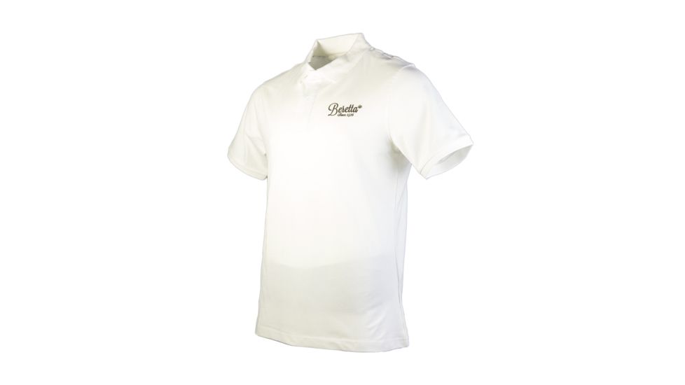 Beretta Mens Classic Polo Shirt,White,Large MP01207207011GL