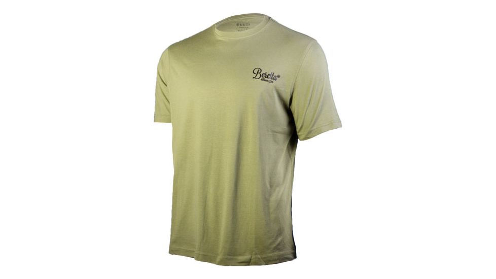 Beretta Mens Classic T-Shirt,Army Green,Medium TS03207238078KM