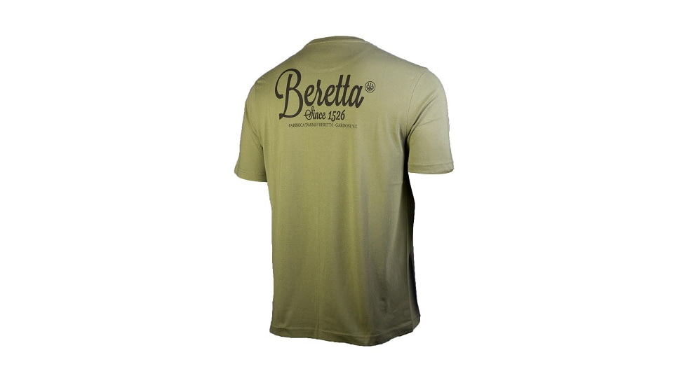 Beretta Mens Classic T-Shirt,Army Green,XL TS03207238078KXL