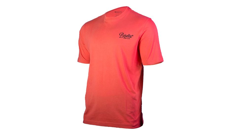 Beretta Mens Classic T-Shirt,Red,XL TS032072380337XL