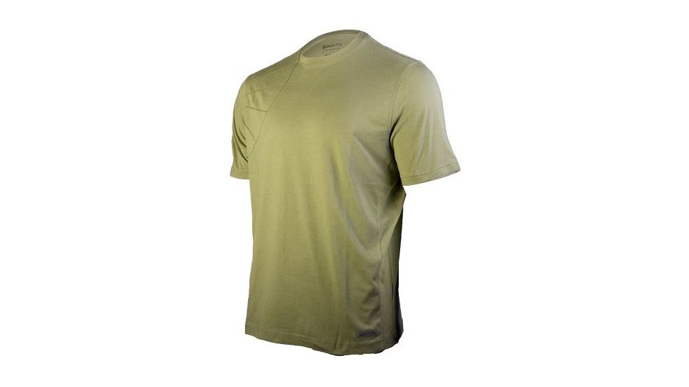 Beretta Mens Corporate Patch T-Shirt, Men's, Army Green, 2XL, TS04207238078KXXL