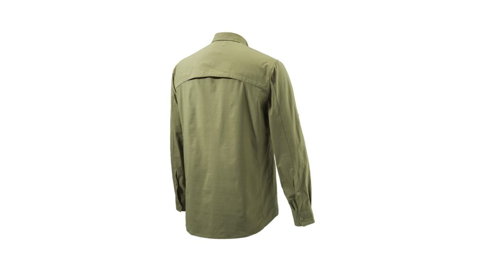 Beretta Mens Quick Dry Shirt, Men's, Green, 3XL, LU012T04400715XXXL
