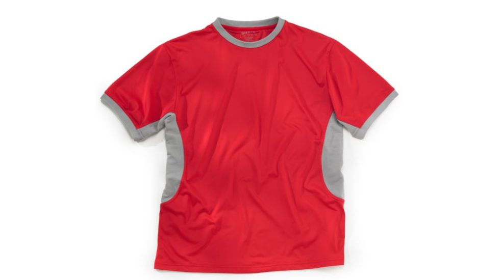 Beretta Mens Silver Pigeon Performance T-Shirt,Red/Silver,Small TS281T0474034VS