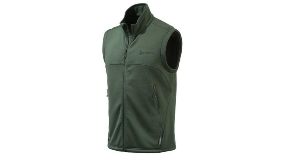 Beretta Mens Static Fleece Vest,Green,S P3111T06570715S