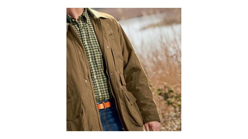 Beretta Mens Waxwear Jacket,Brown,L GU1320610832L