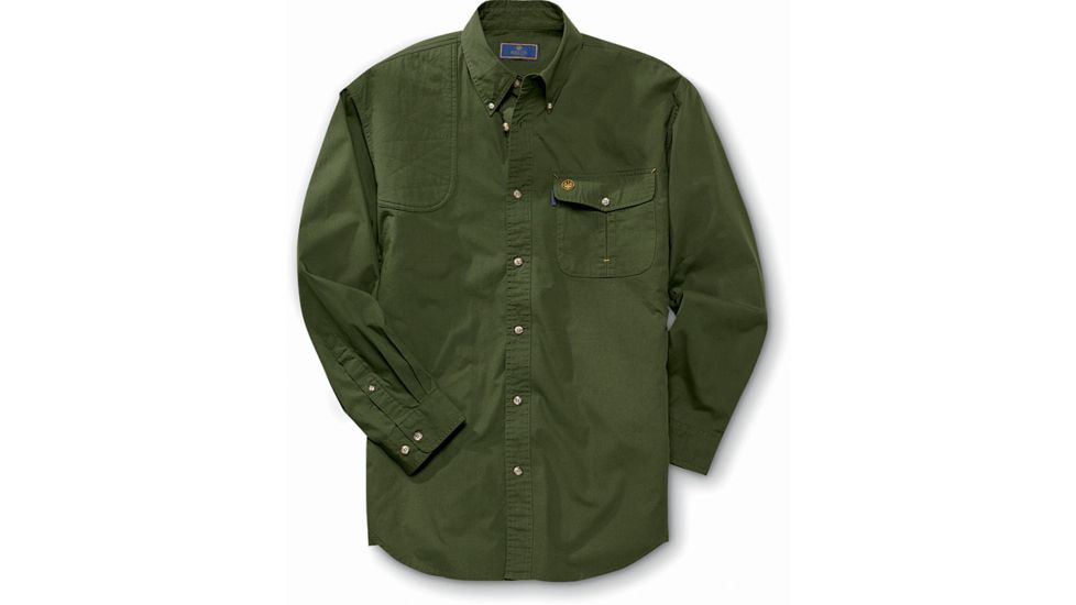 Beretta Shirt TM Shooting, Long Sleeve, Green, Large LU19756178L