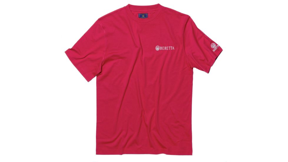 Beretta Tee Shirt Beretta Team, Red, Lg TS66729438L
