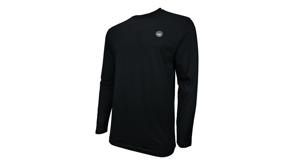 Beretta T-shirt Long Sleeve Usa Logo Small Black