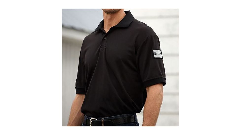 Beretta Tactical Polo Shirt, Black, Large MP2672510999L