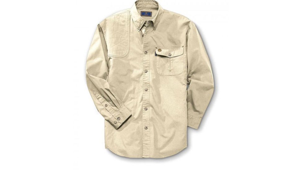 Beretta Shirt TM Shooting, Long Sleeve, Tan, Medium LU19756108M
