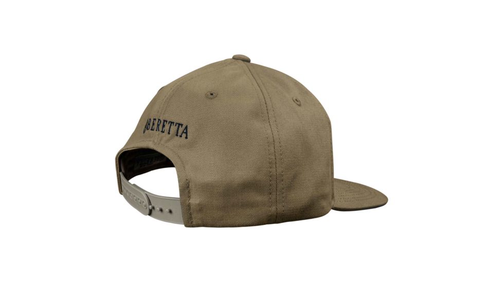 Beretta Trident Cap w/ Flat Bill, Khaki, BC61109144010D