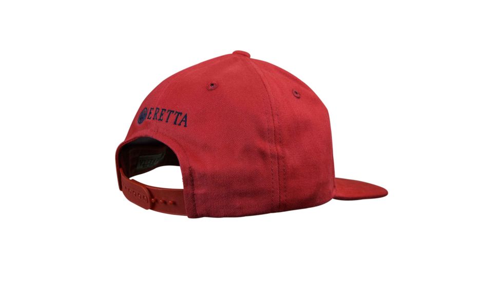 Beretta Trident Cap w/ Flat Bill, Red, BC61109144036P