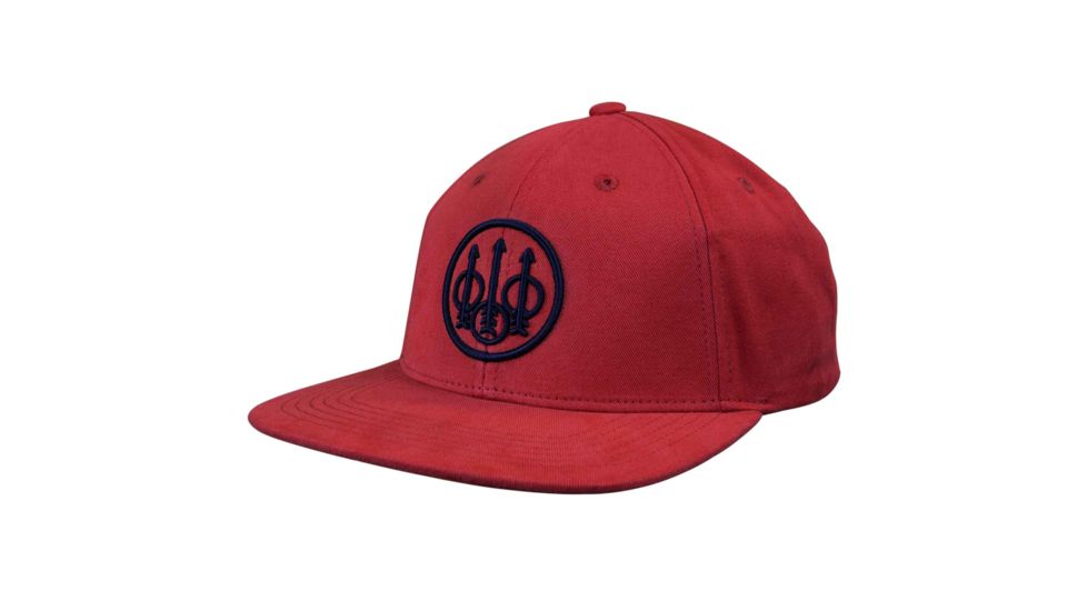 Beretta Trident Cap w/ Flat Bill, Red, BC61109144036P