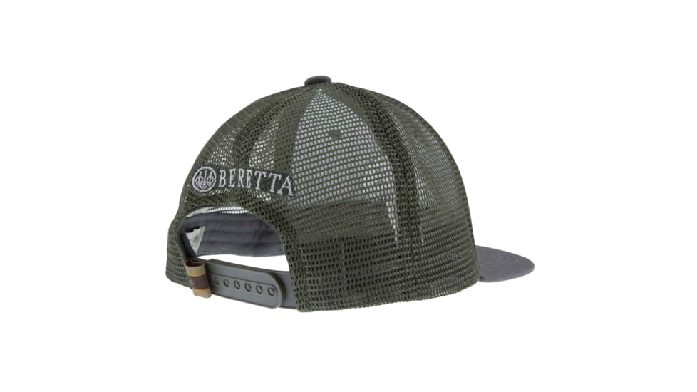 Beretta Trident Flat Bill Trucker, Graphite/od Green - BC162016600968