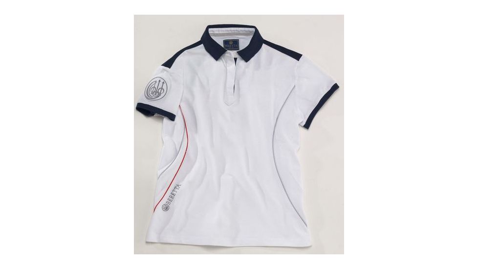 Beretta Uniform Pro Polo Shirt,White,2XL MD8271020140XXL