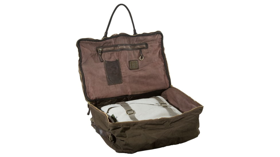 Beretta Vin Duffle Canvas Travel Bag, Brown, 11in X 26in X 11.5in, BS321T09830862