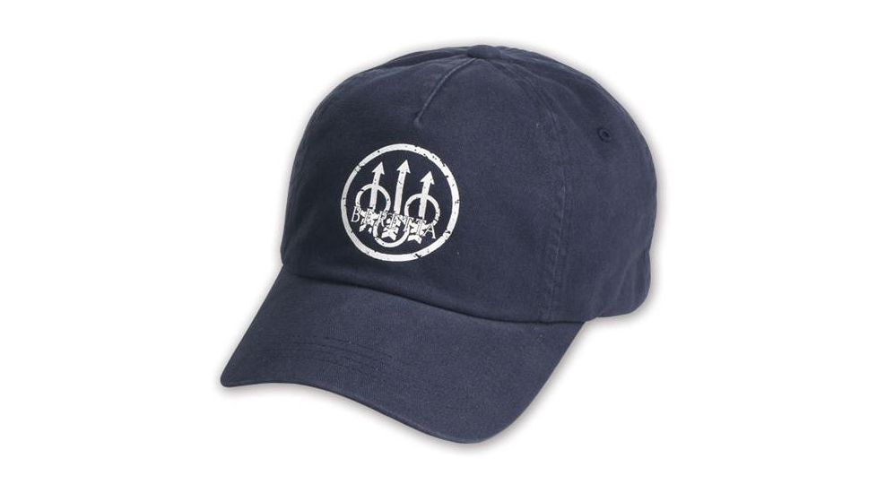 Beretta Washed Trident Cap, Blue BC9791750560