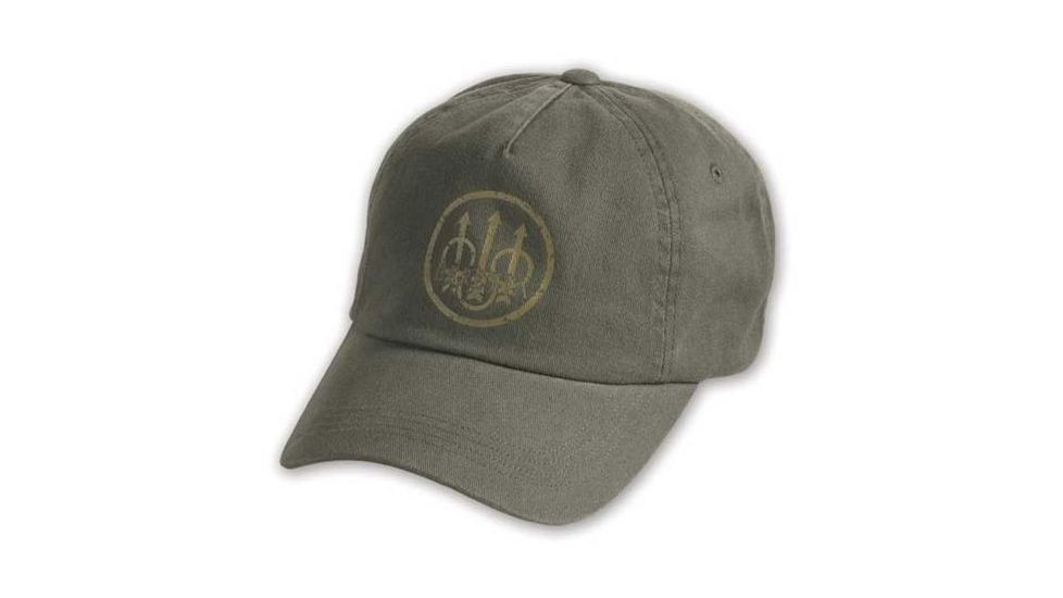 Beretta Washed Trident Cap, Green BC9791750702
