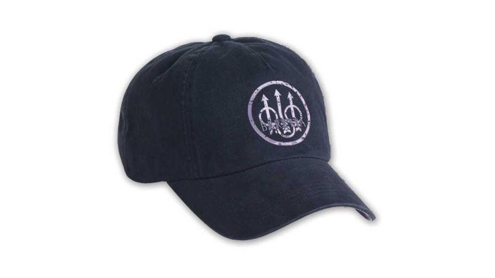 Beretta Washed Trident Cap, Navy BC9791750504