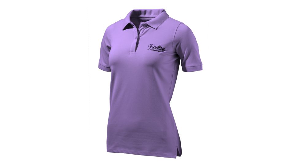 Beretta Women's Piquet Polo Extra Small Lavendar
