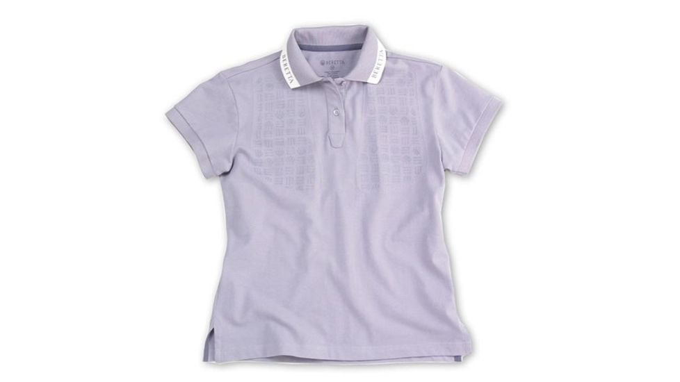 Beretta Womens Champion Polo Shirt, Lavander Aura, Extra Large MD8072070319XL