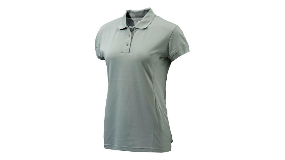 Beretta Womens Silver Performance Polo Shirt,Ash/Silver,Large MD011T04730929L