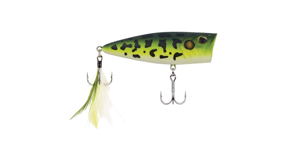 Berkley Bullet Pop Hard Bait, Size 70, 2.75in, MF Frog, 70, 1487172