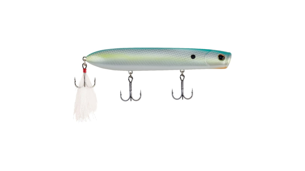 Berkley Cane Walker Hard Bait, Topwater, 125, 5/6 oz, 125mm, Topwater, Hook Size 4, 3 Hooks, Sexy Back, 125, 1487197