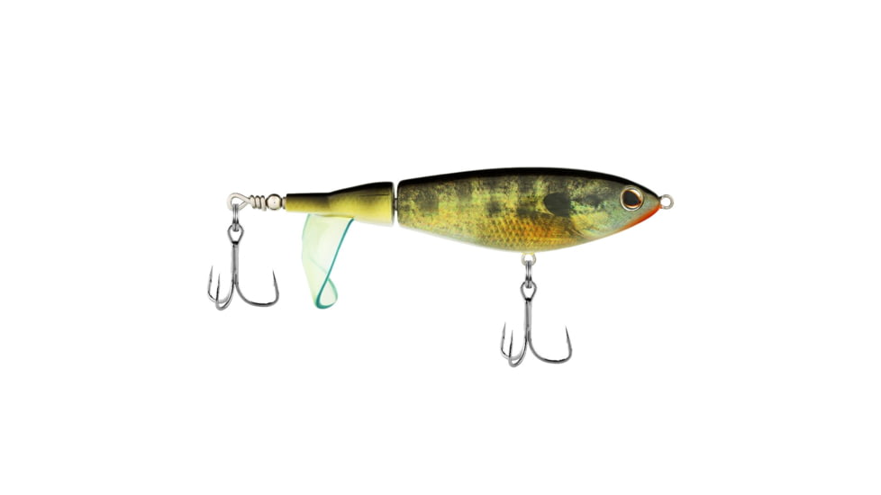 Berkley Choppo Hard Bait, Topwater, 105, 3/4 oz, 105mm, Topwater, Hook Size 2, 2 Hooks, HD Bluegill, 1547151