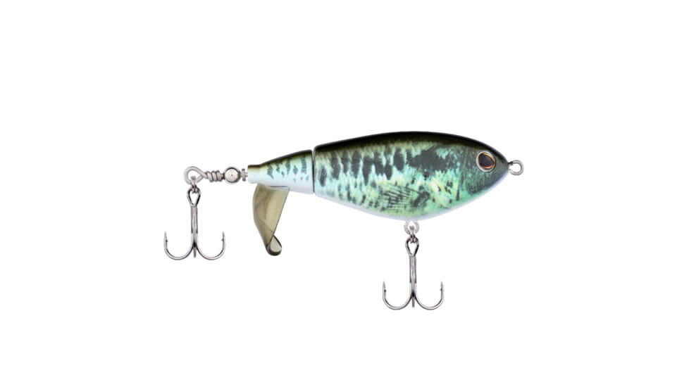 Berkley Choppo Hard Bait, Topwater, 75, 1/2 oz, 75mm, Topwater, Hook Size 5, 2 Hooks, HD Baby Bass, 1547137