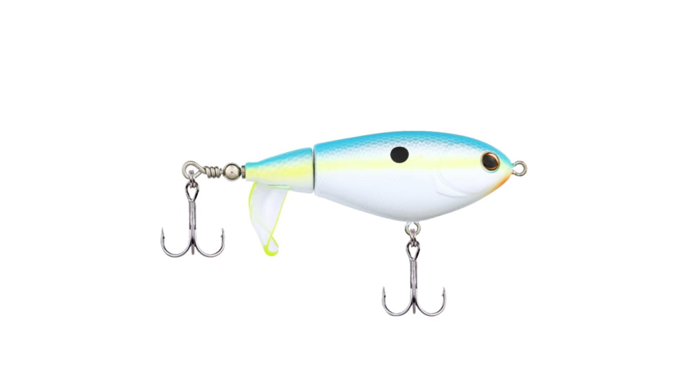 Berkley Choppo Hard Bait, Topwater, 75, 1/2 oz, 75mm, Topwater, Hook Size 5, 2 Hooks, Sexy Back, 1542712